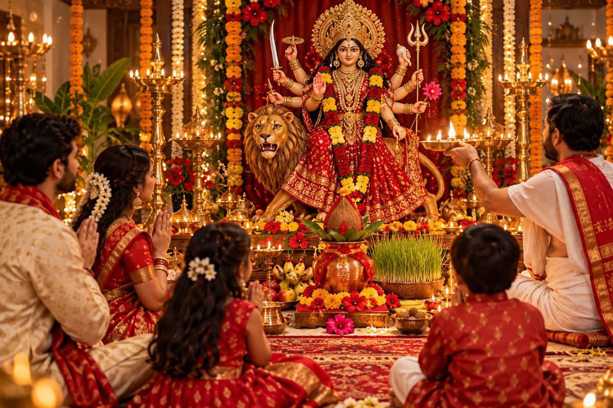 Navratri Durga Puja